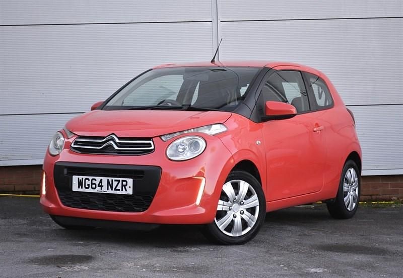 Used Citroën C1 Feel 68 HP (50 kW) 2014 Orange Hatchback
