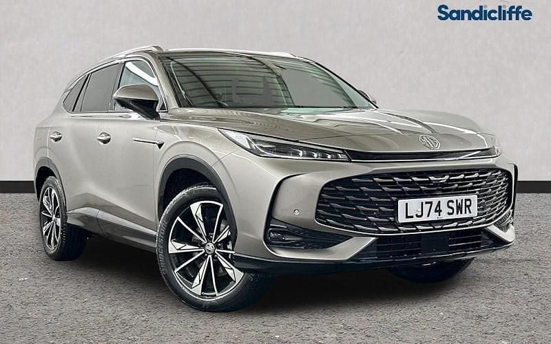 Metallic cosmic silver Used 2024 MG HS Trophy SUV | £19,973 (Expensive) - Image 1/4