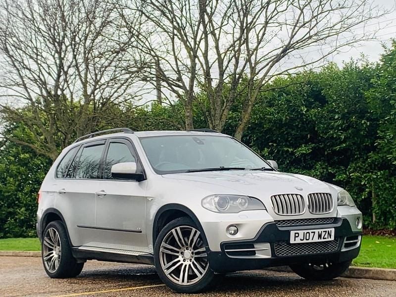 Used BMW X5 355 HP (261 kW) 2007 Silver SUV