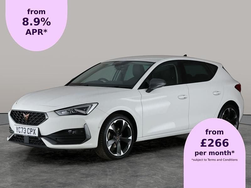 White Used 2023 Cupra Leon Hatchback | £19,599 (Fair price) - Image 1/2