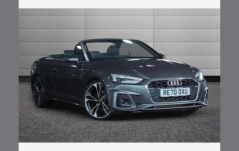 Grey Used 2020 Audi A5 Cabriolet Advanced Cabriolet | £24,750 (Fair price) - Image 1/3