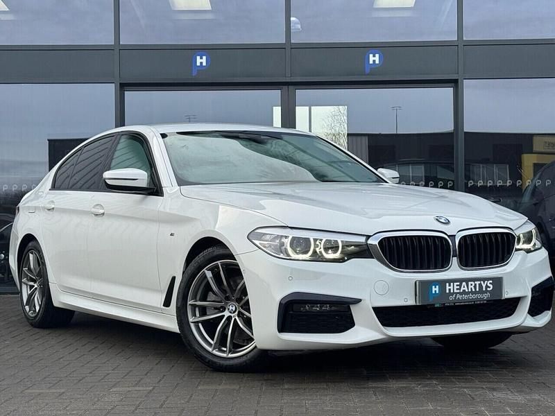 White Used 2019 BMW 520 M Sport Sedan | £19,750 (Fair price) - Image 1/3