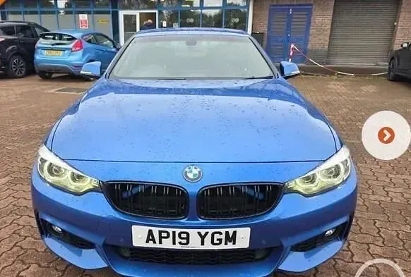 Usado BMW 420 M Sport 2019 Azul Coupé