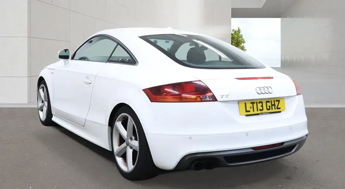 Used Audi TT S-Line 160 HP (117 kW) 2013 White Coupe