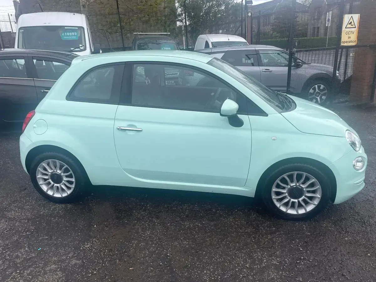Used Fiat 500 Pop Star 69 HP (50 kW) 2017 Green Hatchback