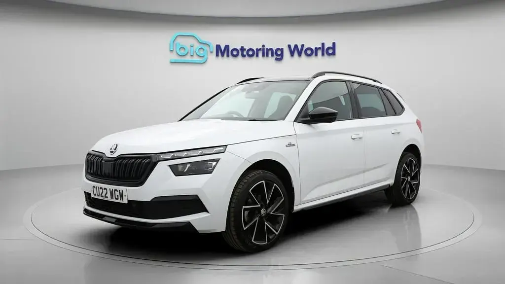 Used Skoda Kamiq Monte Carlo 150 HP (110 kW) 2022 White SUV