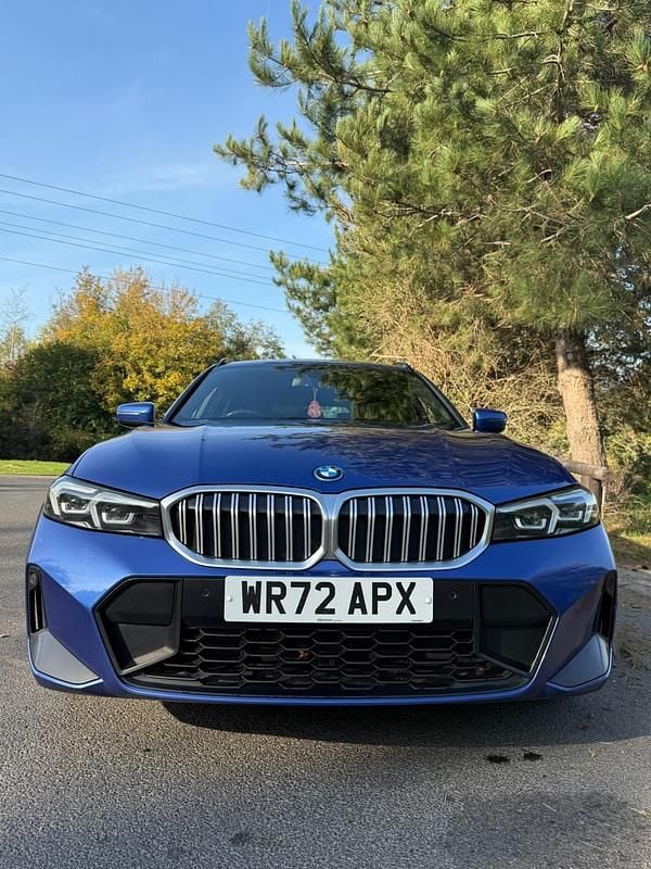 Used BMW 330e M Sport 2022 Blue Estate