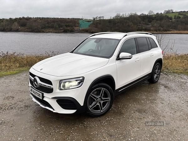 Used Mercedes GLB200 AMG line 150 HP (110 kW) 2021 White SUV