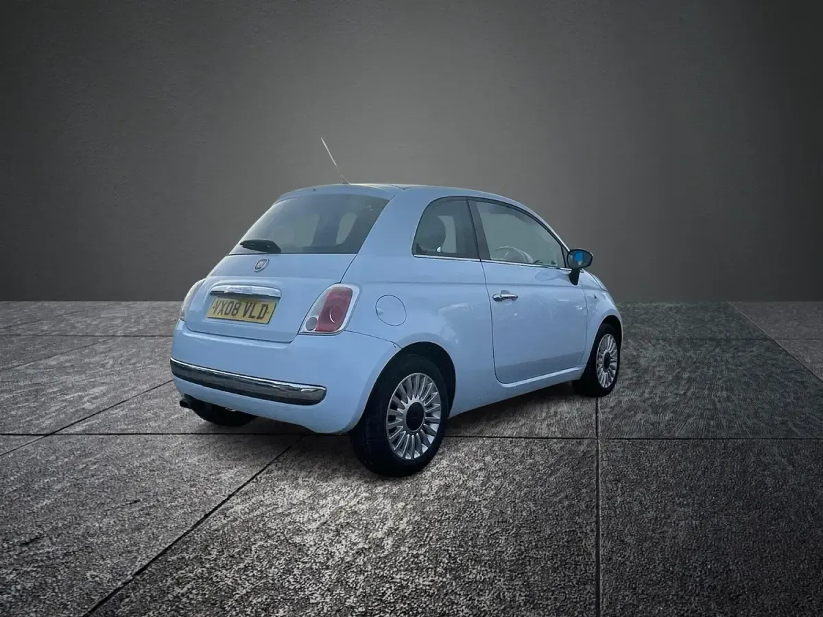 Usado Fiat 500 Lounge 69 HP (50 kW) 2008 Azul Citadino