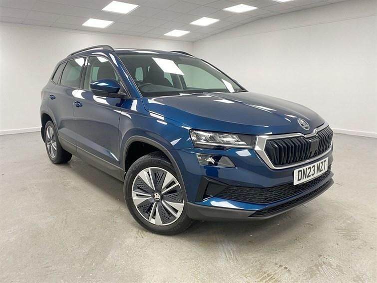Used Skoda Karoq SE Drive 2023 Blue SUV