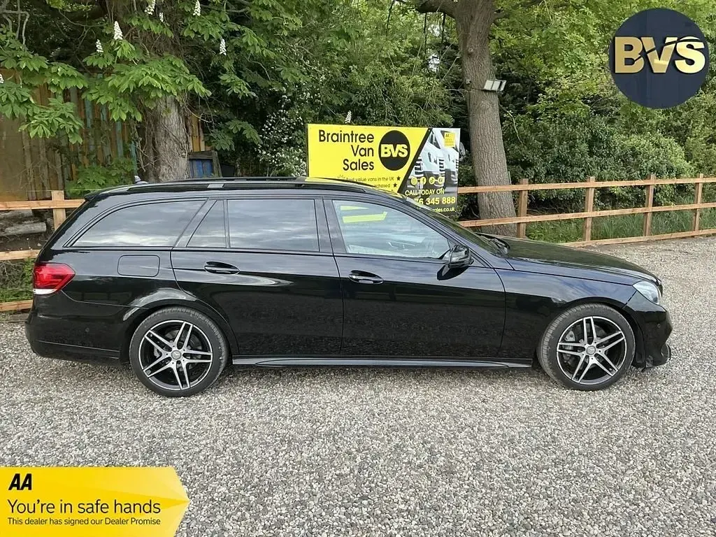 Begagnad Mercedes E350 Premium 2016 Svart Kombi
