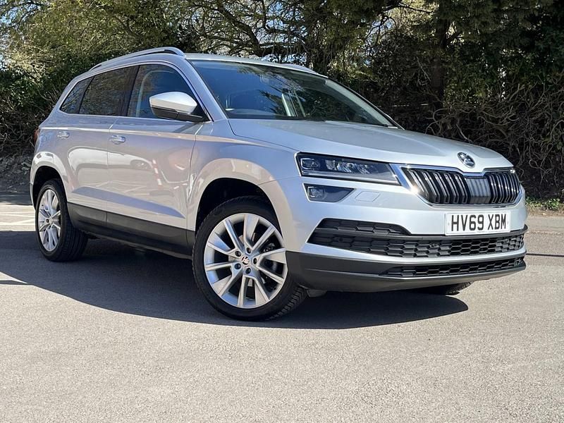 Used Skoda Karoq SE L 116 HP (85 kW) 2019 Silver SUV