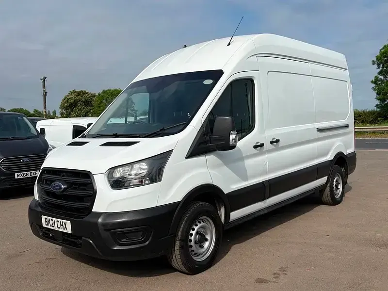 Used Ford Transit 130 HP (95 kW) 2021 White Van