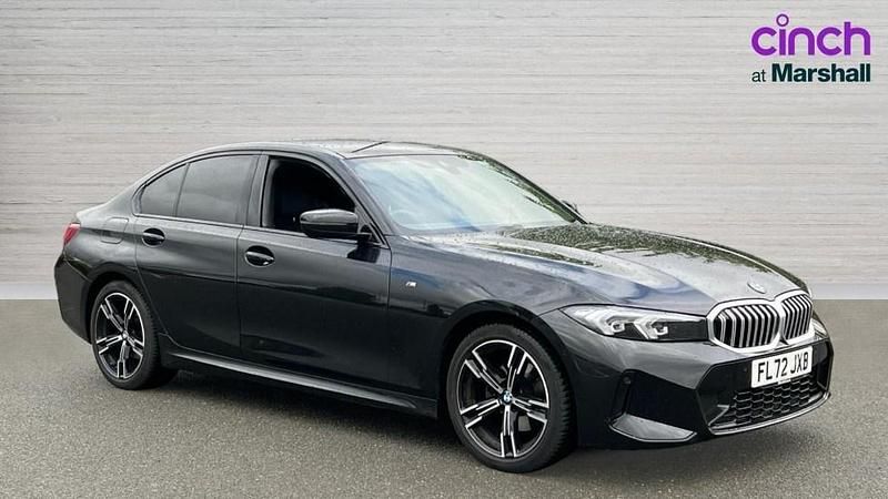 Black Used 2022 BMW 320 M Sport Sedan | £28,614 (Expensive) - Image 1/4