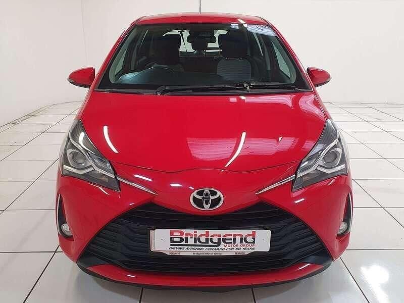 Used Toyota Yaris 2019 Red Hatchback