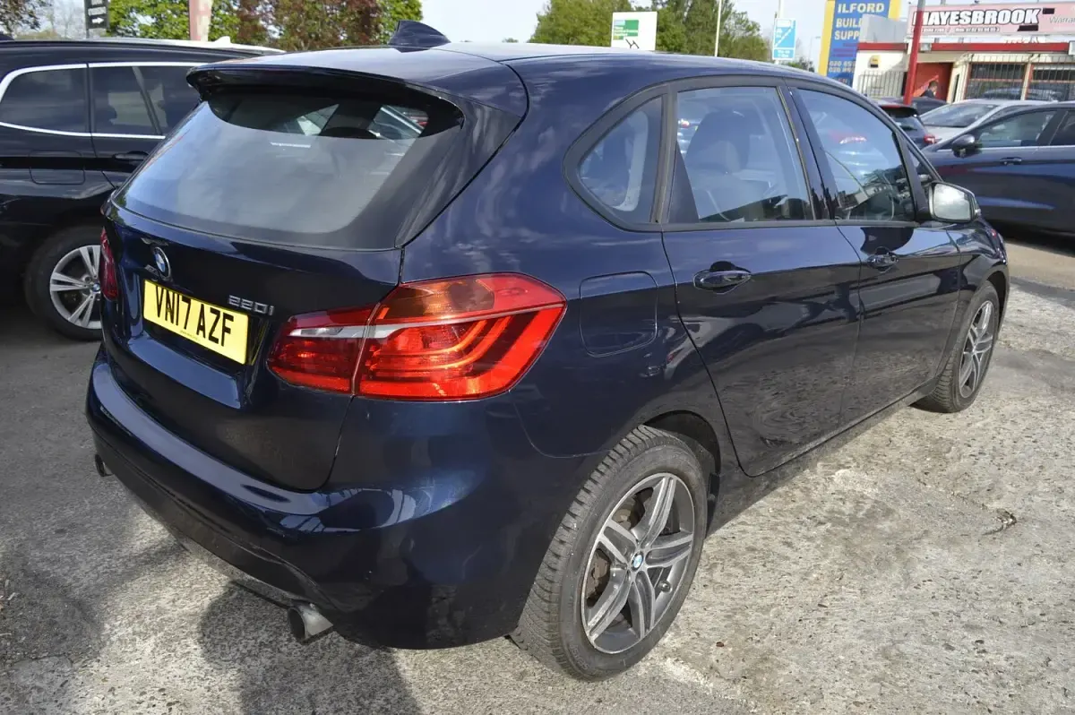 Used BMW 220 Sport Line 2017 Blue Hatchback