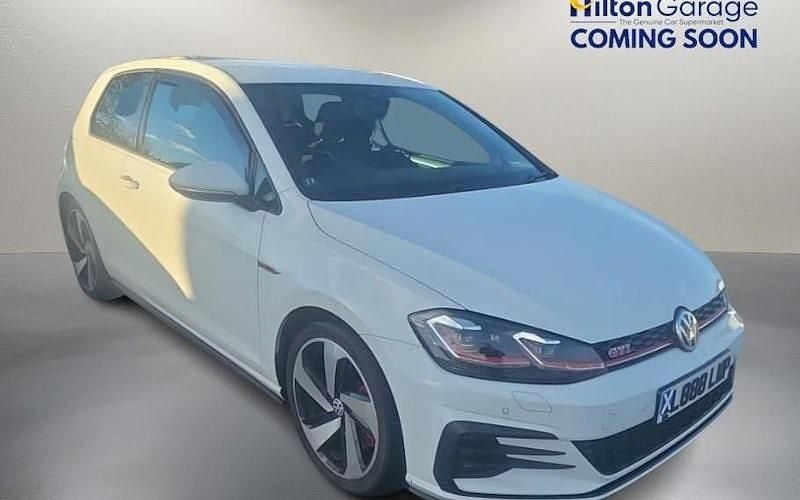 White Used 2019 VW Golf VII GTI Hatchback | £18,950 (Good price) - Image 1/1