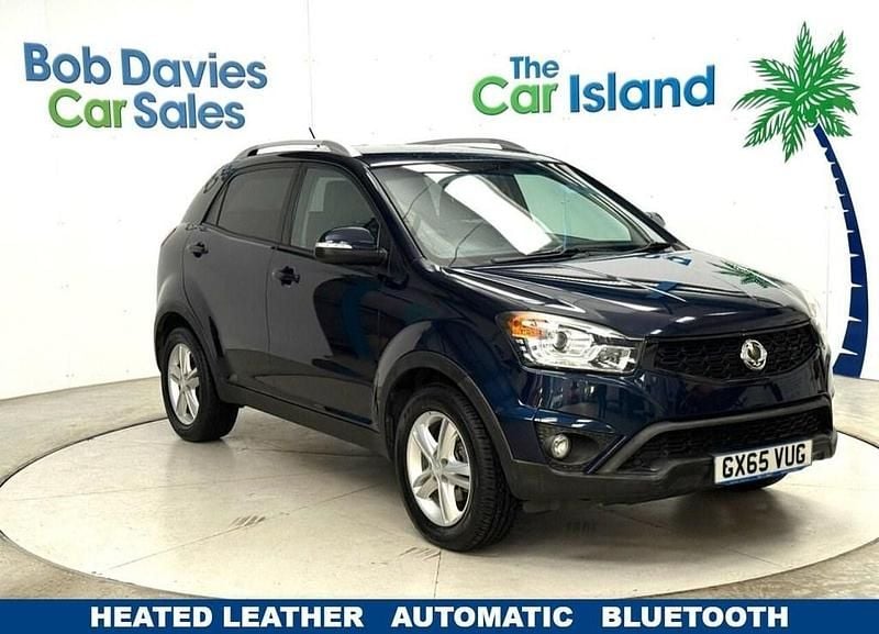 Blue Used 2015 Ssangyong (KGM) Korando SUV | £5,900 (Good price) - Image 1/4