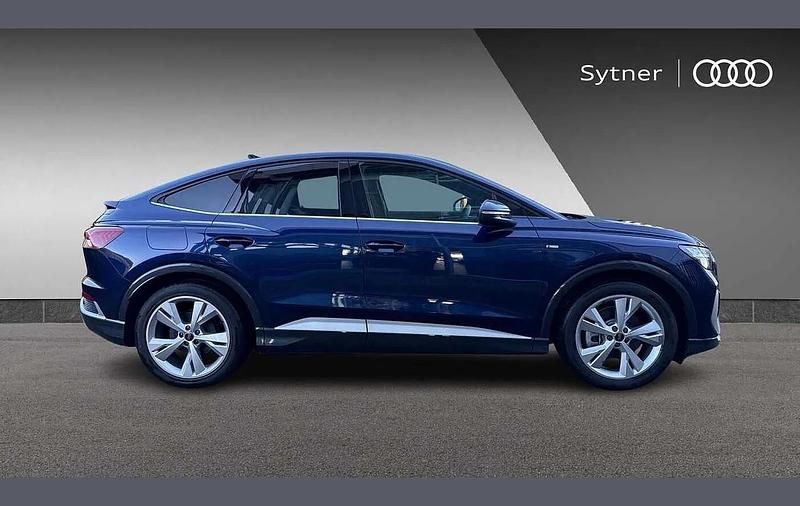Used Audi Q4 Sportback e-tron S-Line 150 kW (204 HP) 2025 Blue SUV