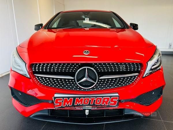 Used Mercedes CLA220 AMG line 177 HP (130 kW) 2017 Red Sedan