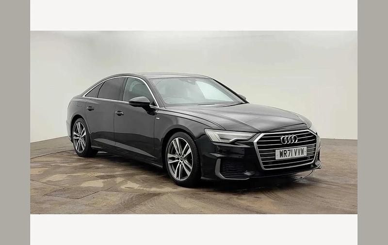 Used Audi A6 S-Line 200 HP (147 kW) 2021 Black Sedan