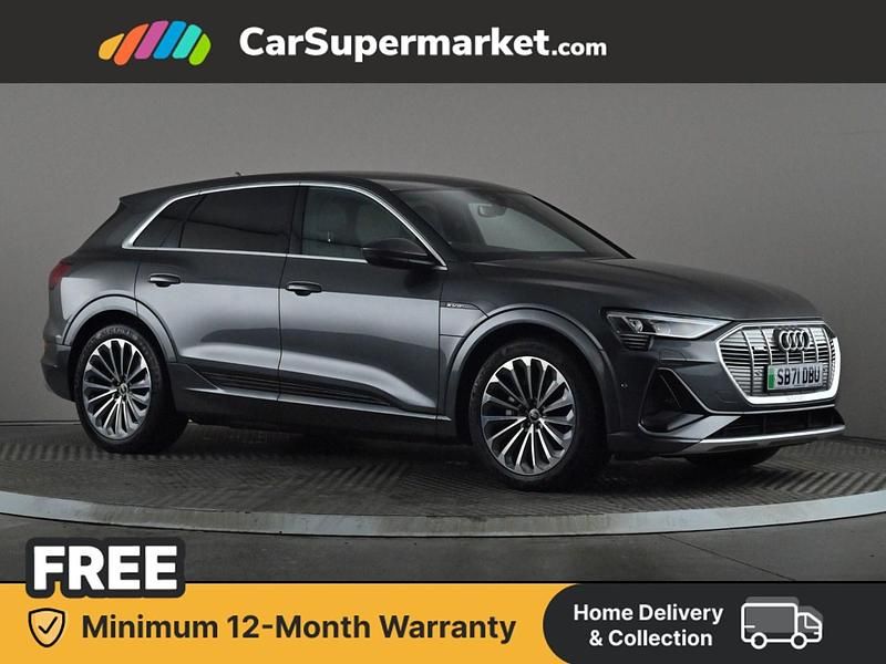 Used Audi e-tron S-Line 300 kW (408 HP) 2022 Grey SUV