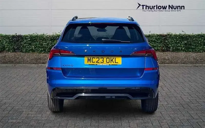 Used Skoda Kamiq Monte Carlo 110 HP (80 kW) 2023 Blue SUV