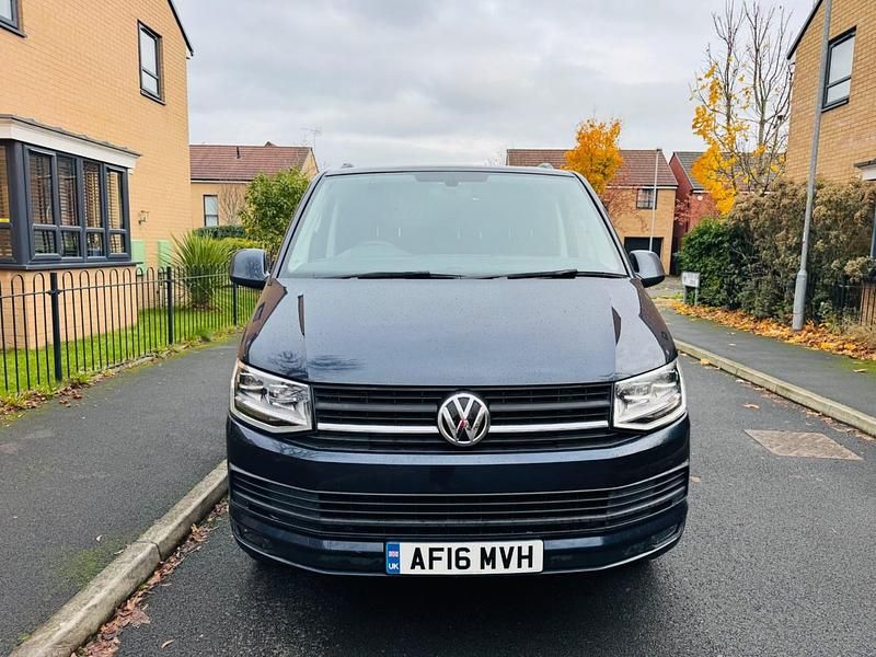 Blue Used 2016 VW T6 Highline Van | £15,950 (Good price) - Image 1/4