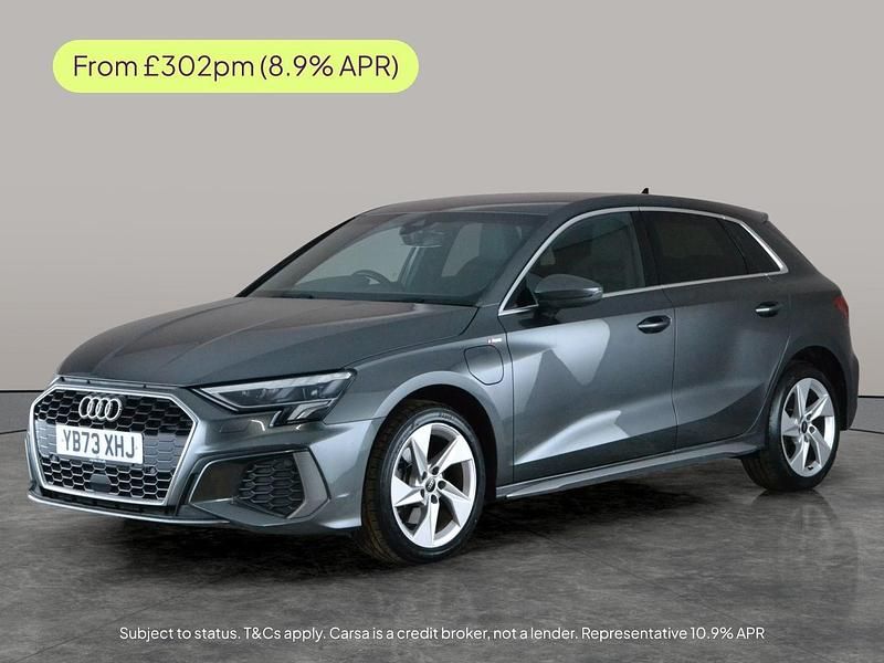Used Audi A3 e-tron S-Line 2023 Grey Hatchback