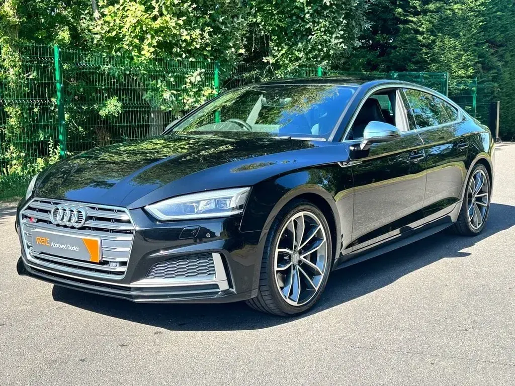 Used Audi S5 Sportback Business 354 HP (260 kW) 2018 Black Hatchback