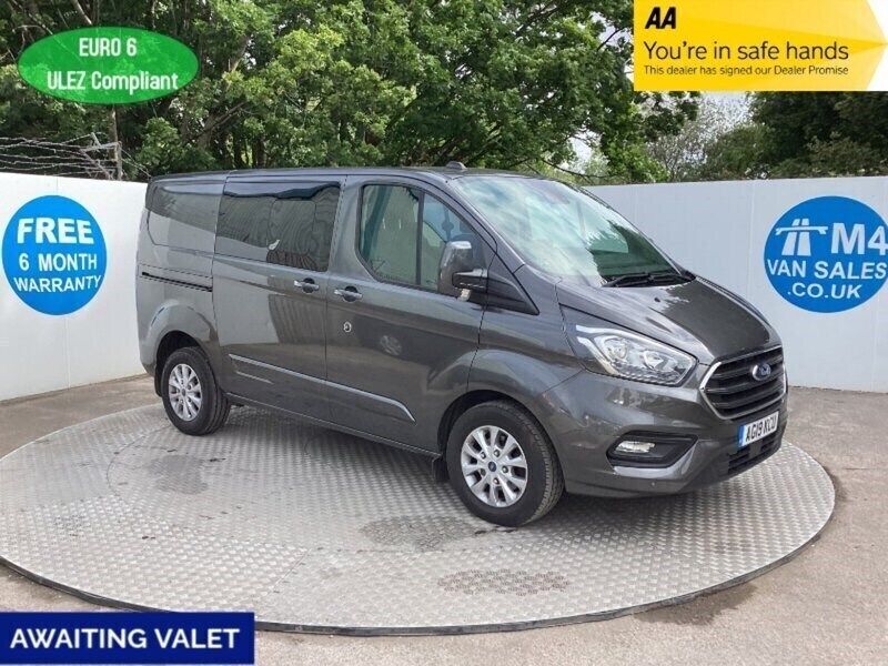 Grey Used 2019 Ford Transit Custom Limited Estate | £17,995 (Fair price) - Image 1/2