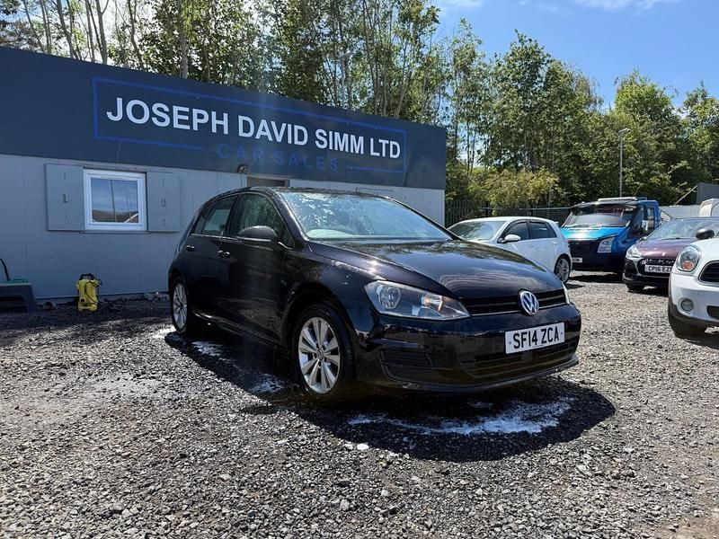 Black Used 2014 VW Golf VII SE Hatchback | £7,799 (Fair price) - Image 1/1