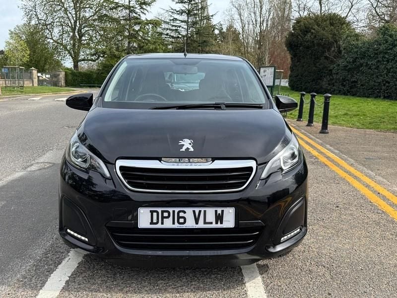 Used Peugeot 108 Active 68 HP (50 kW) 2016 Black Hatchback