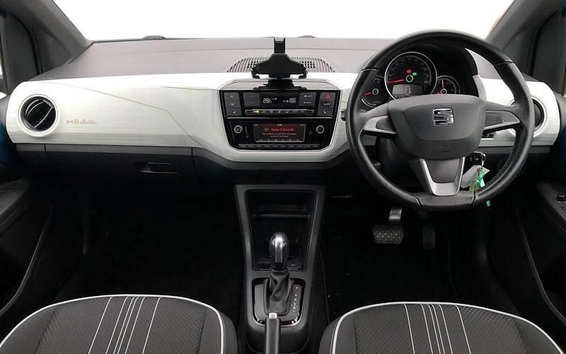 Used Seat Mii Electric 61 kW (83 HP) 2020 Blue Hatchback