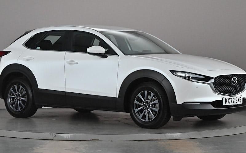 White Used 2022 Mazda CX-30 SUV | £15,999 (Good price) - Image 1/3