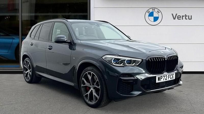 Grey Used 2022 BMW X5 M Sport SUV | £47,995 (Fair price) - Image 1/3