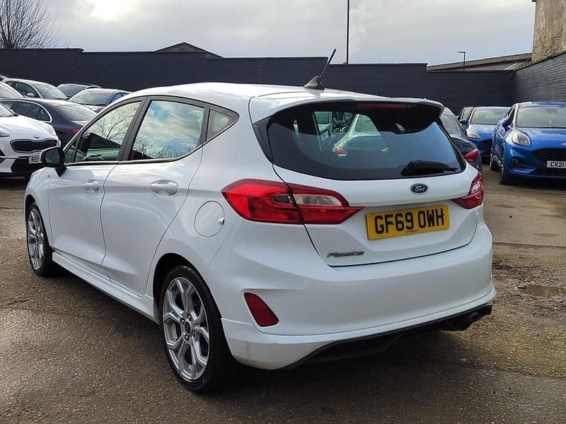 Used Ford Fiesta ST-Line 123 HP (90 kW) 2019 White Hatchback