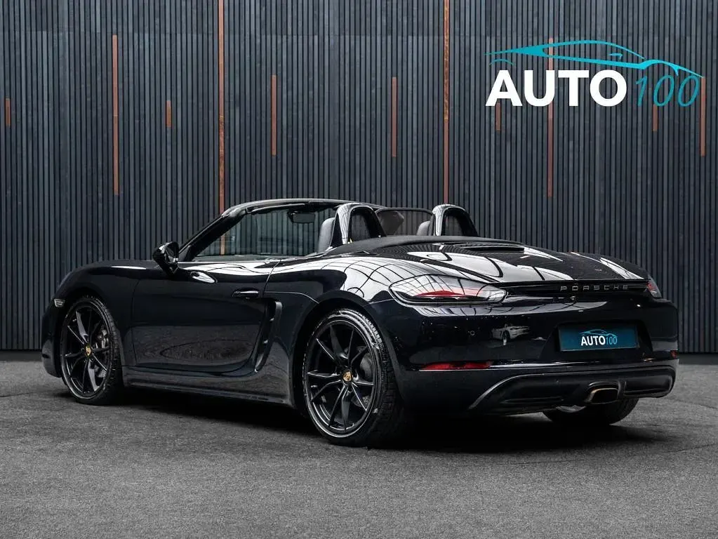 Used Porsche 718 Boxster 300 HP (220 kW) 2016 Black Cabriolet