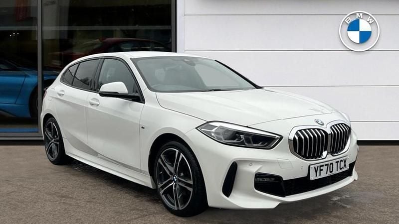 Used BMW 118 M Sport 150 HP (110 kW) 2020 White Hatchback