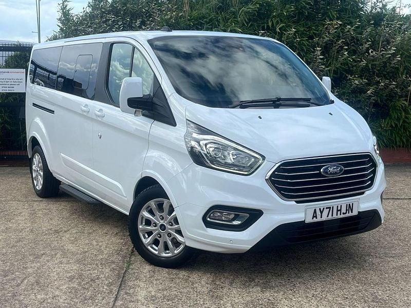 White Used 2021 Ford Tourneo Custom Titanium MPV | £24,995 (A bit pricey) - Image 1/4