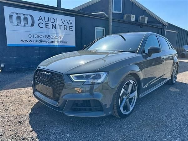 Grey Used 2018 Audi S3 Sportback Black Edition Hatchback | £20,995 - Image 1/1