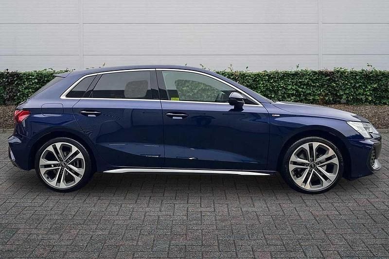 Used Audi A3 S-Line 2025 Blue Hatchback