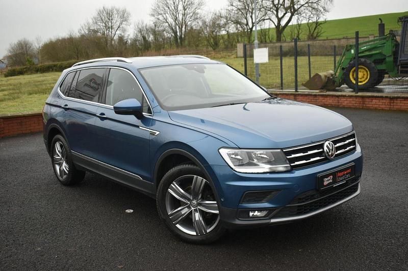 Used VW Tiguan Allspace Match 150 HP (110 kW) 2021 Blue SUV