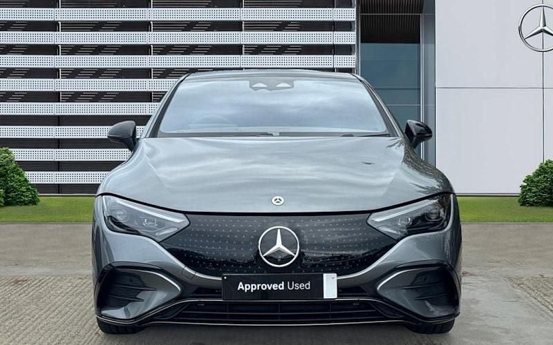 Used Mercedes EQE350 AMG line 235 kW (320 HP) 2024 Grey Sedan