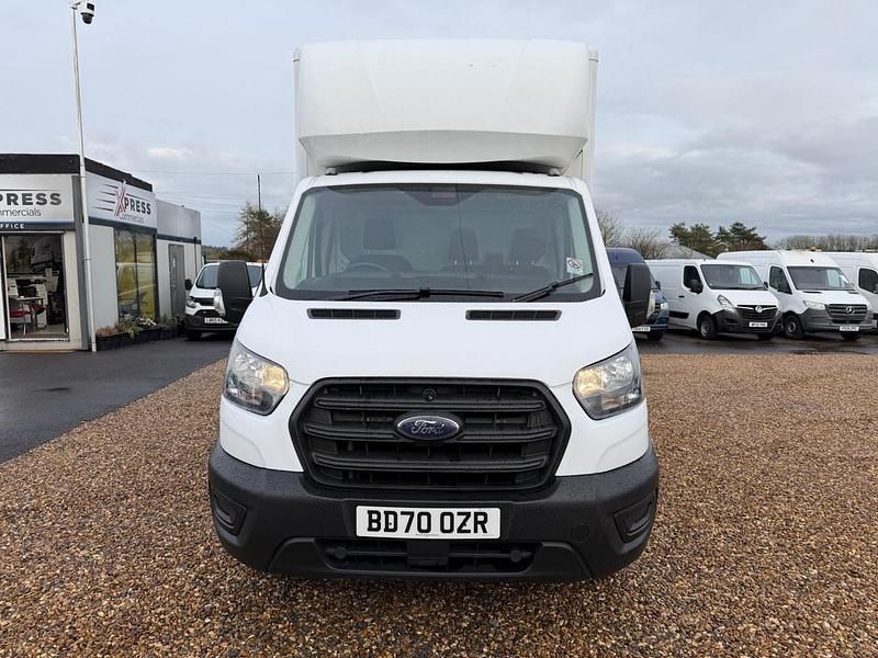 Used Ford Transit S 130 HP (95 kW) 2020 White Cabriolet