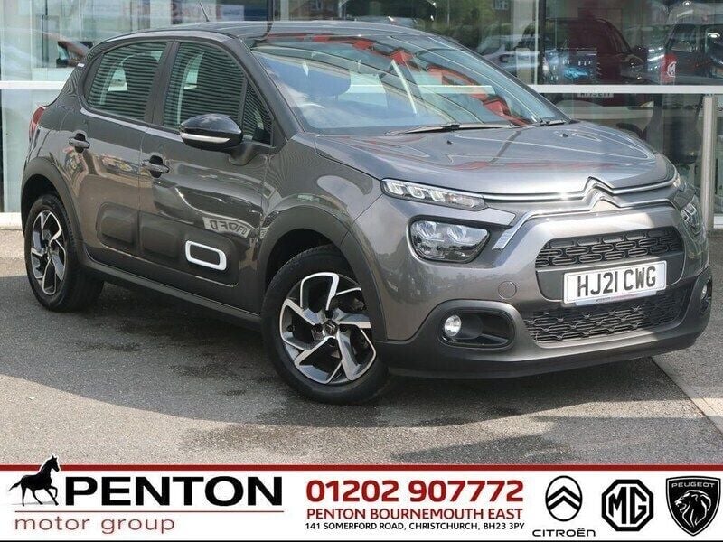 Grey Used 2021 Citroën C3 PureTech Hatchback | £11,990 (Fair price) - Image 1/4