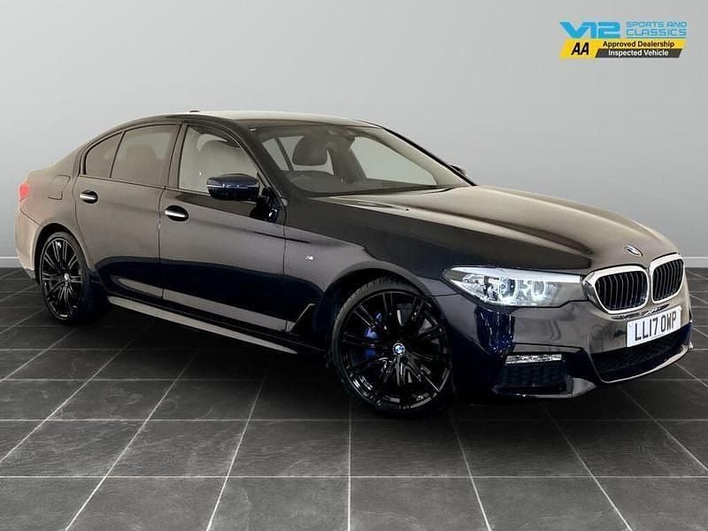 Black Used 2017 BMW 530 M Sport Sedan | £16,395 (Fair price) - Image 1/2
