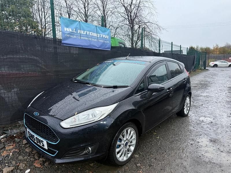 Black Used 2015 Ford Fiesta Titanium X Hatchback | £6,495 (Expensive) - Image 1/4