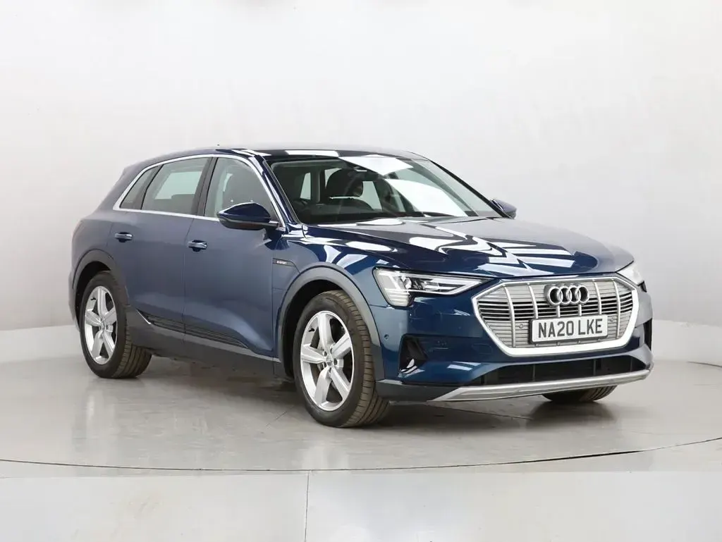 Used Audi e-tron Advanced 230 kW (313 HP) 2020 Blue SUV