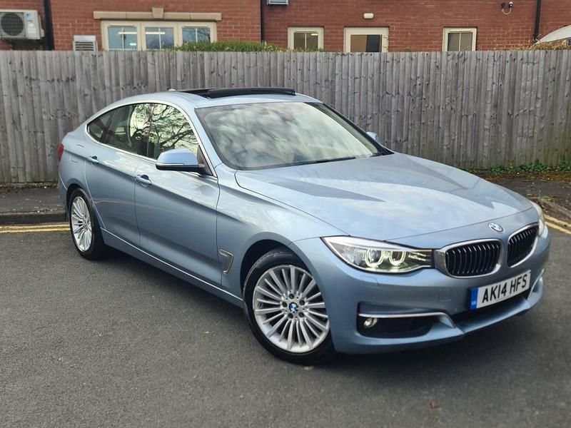 Used BMW 328 Gran Turismo Luxury Line 245 HP (180 kW) 2014 Blue Hatchback